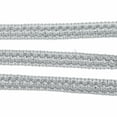 thumbnail image 7 of BEL AVENIR 10.5 Yard Fringe Lace Trim Ribbon Braided 0.51 inch Braid DIY Craft Sewing Sofa Pillow Decoration Curtain Accessories GIMP (Silver), 7 of 7