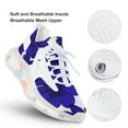 thumbnail image 3 of Flower Dress Pattern Walking Shoes for Men Woman Lightweight Tennis Fashion Elastic Sports Shoes Cushion Basketball Shoes, 3 of 7