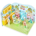 thumbnail image 1 of Kids 3D Stereo Puzzle Cartoon House Castle Building Model DIY Handmade Early Learning Educational Toys Gift For Children, 1 of 5