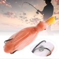 thumbnail image 4 of Artificial Duck Shape Fish Bait Lifelike Soft Silicone Lure Fishing Swimbait with Hook, 4 of 5