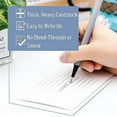 thumbnail image 3 of 100 Pack of Bulk Wholesale 3"x5" Lined White Index Cards Containing 100 Index Cards Per Pack for Students, Teachers, Classrooms and Office - 10,000 Count 3"x5" Lined White Index Cards, 3 of 9