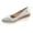 Silver, variant on LIJCC Women's Slip-On Woven Chunky Loafer Wedge Sandals Pointed Toe Mid Wedge Heel Pumps Casual Platform Shoes for Walking Comfortable Lightweight Shoes
