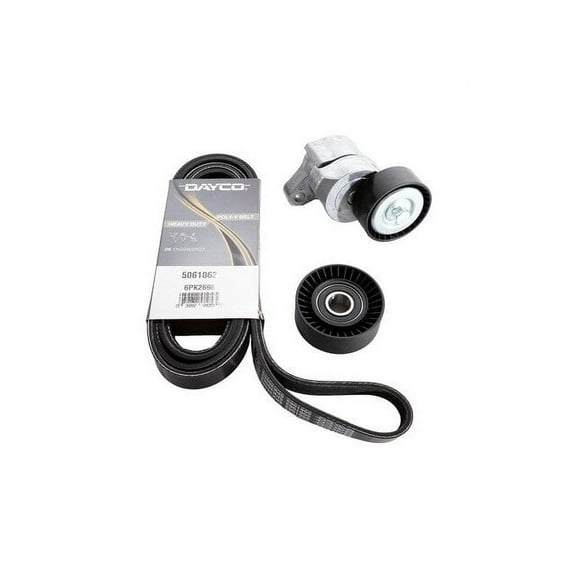 Serpentine Belt Drive Component Kit - Compatible with 2015 - 2018 Ram ProMaster City 2016 2017