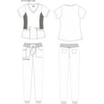thumbnail image 3 of Ladies Stretch Jogger Scrub Set, 3 of 3