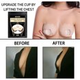 thumbnail image 3 of Neinkie 2Pcs/Bag Gather Chest Tape Soft Effective Beautify Breathable Comfortable Beauty Tool Thin Invisible Transparent Chest Sticker for Women, 3 of 8