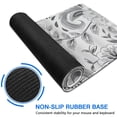 thumbnail image 6 of Long Mouse Pads for Desk,Gray Pioneer Flower Pattern Desk Mats on Top Of Desks, Desk Mouse Pad Extra Large with 3mm Non-Slip Base and Stitched Edge for Gaming,Office,Work,Home 31.5"x11.8", 6 of 6