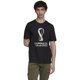 thumbnail image 1 of Camiseta adidas Mundial 2022 Hombre Negra Emblema Talla M, 1 of 5