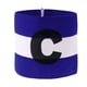 thumbnail image 1 of Brazalete de capitán para partidos deportivos, fútbol, ​​fútbol, ​​tamaño de insignia 1 azul, 1 of 6