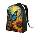 thumbnail image 2 of Balery Colorful Cloud Butterfly Sunflower Mochila - Mochila Estilosa y Duradera para Laptop de 15 Pulgadas con Tela Oxford Impermeable, 2 of 8