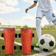 thumbnail image 4 of Tnobhg 1 Pair Football Shin Guards for Youth Kids Thickened Soft Padded Cozy Wear Professional Shin Pads with Adjustable Double Elastic Straps Prevent Injuries Soccer Sports Calf Protective Equipment, 4 of 8