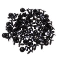 thumbnail image 1 of 100 Uds Ojos de Seguridad de Plástico Oculares para Animales de Peluche Suaves de Oso 12mm, 1 of 9