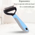thumbnail image 3 of Labymos Pet Supplies Grooming Tool Cat Dog Safe Dematting Comb For Hair Tangles Removing Safe, 3 of 8