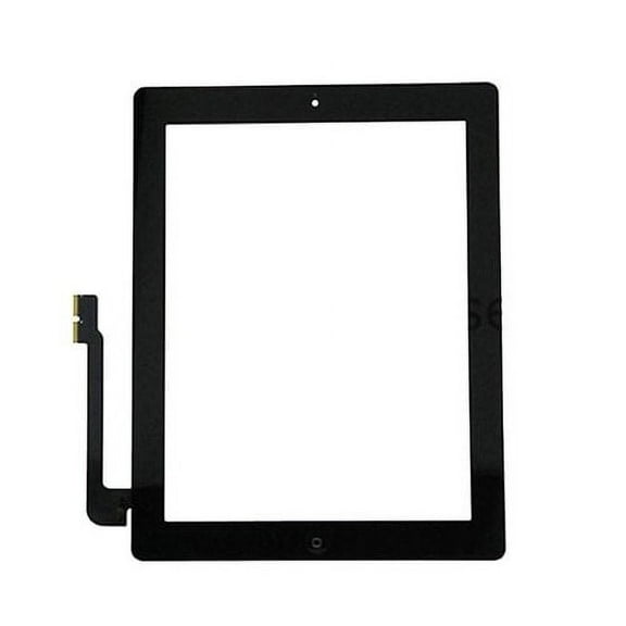 iPad 3 Replacement Screen With Digitizer (with Adhesive   Home Button   Return Small Plate) - Black