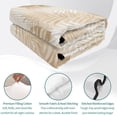 thumbnail image 1 of 3 Pieces Twin XL Quilt Set,Summer Beach Palm Leaf Monstera Soft Bedding Sets with 1 Quilt & 2 Pillow Shams,Tropical Plant Beige White Summer Bedspread Lightweight Coverlet Comforter for All Season, 1 of 5