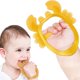 thumbnail image 1 of Pulsera de dentición de cangrejo para bebé, muñeco de dentición para muñeca, sin Bpa, silicona de grado alimenticio, fácil de sostener, compatible con bebés 3-12 Afortunado Sencillez, 1 of 5