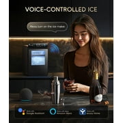 Ecozy Chillio Nugget Ice Maker with Smart App Control, Pebble Sonic Ice Machine Countertop, 44LBS Per Day Chewable Soft Pellet Ice