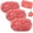 Brilliant Red, variant on Leather Pink Chenille Yarn 3x100 gr (3x87 yds) Soft Velvet Colorful Bag Blanket Fluffy Crochet for Crocheting, Knitting, DIY Crafts, Bag, Sock, Doll (3 Skeins) 3 Skein