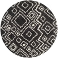 thumbnail image 1 of Safavieh Belize Shag 6'7" Round Power Loomed Rug, 1 of 9