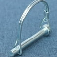 thumbnail image 3 of Trailer Hitch Pin,Galvanized Carbon Steel Safety Hitch Locking Pin1/4" X 2.16" 2 Pcs, 3 of 10