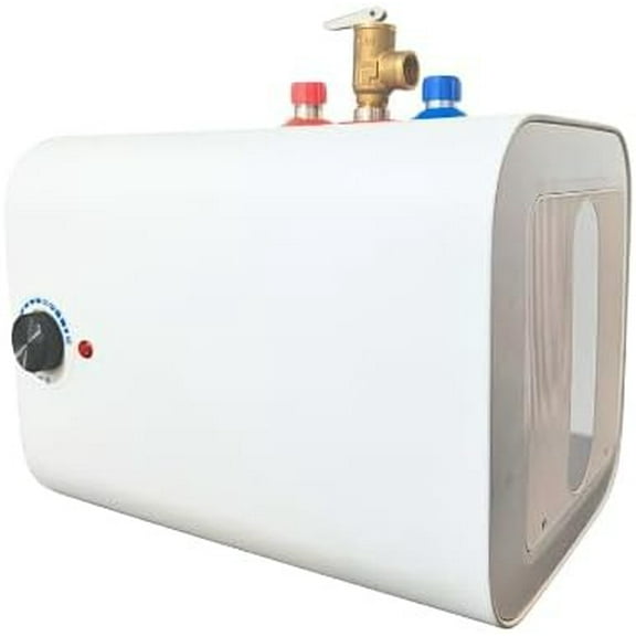 REANEX 120V 1440W Tankless Water Heater Point of Use Compact Tank for Kitchen, Bathroom, Restaurant, 2.7 Gallon