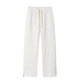 thumbnail image 1 of Pantalones de terciopelo fino para hombre, de color liso, con cintura elástica, rectos, con cremallera y bolsillo, 1 of 3