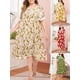 thumbnail image 3 of Vestido de tumbona para mujer, camisones sueltos de manga corta con estampado Floral, pijamas p MABOTO Vestido, 3 of 7