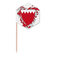 thumbnail image 1 of Manama Bahrain National Emblem Toothpick Flags Cupcake Picks Party Celebration, 1 of 3