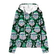 thumbnail image 5 of Sevevn Coats for Women Women's Casual Christmas Printed Zipper Long Sleeve Hooded Sweatshirt Jacket Tops Great Gifts for Less, 5 of 6