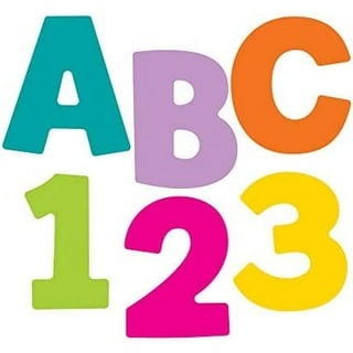 Galaxy Upper And Lower Bulletin Board Letters - Educational - 219 Pieces 