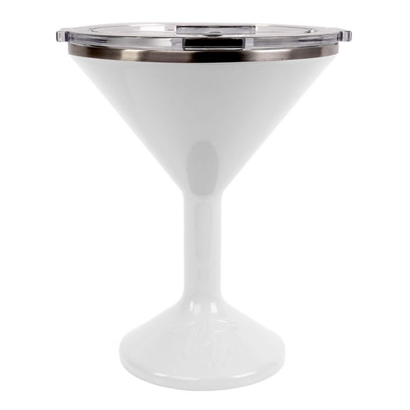 ORCA Tini Copa de Martini de acero inoxidable de 13 oz | Vaso con aislamiento térmico para cualquier fiesta al aire libre, picnic, piscina, playa y patio — Perla