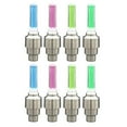 thumbnail image 1 of Miangastore Bike Flash Tire Wheel Light Aluminium 8Pcs 4.72X0.71X0.71in, 1 of 8
