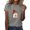 Grey, variant on WHEANG Womens Tops Cute Pumpkin Ghost Skull Pattern T Shirt Crew Neck Short Sleeve Tops Halloween Graphic Print Summer Tops Breathable Holiday Going Out Tops for Women Size L White