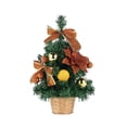 thumbnail image 2 of Árbol de Navidad artificial Macarena decoración de mesa pequeño 40 cm Naranja, 2 of 8