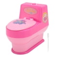 thumbnail image 2 of Juguete Para Inodoro De Baño, Mini Juguete Para Inodoro Diseño Encantador Diversión Jugando Gran Mano De Obra Rosa Para Niños, 2 of 8