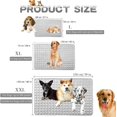 thumbnail image 2 of Summer Cooling Mat & Sleeping Pad- Water Absorption Top, Materials Safe, Easy Carry, EZ Clean. Keep Cooling for Pets, Kids and Adults.(Navy Blue, 28" x 22"), 2 of 5