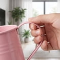 thumbnail image 7 of White Metal Watering Can Outdoor, White Watering Can, 1 Gallon Vintage Tin Sprinkler Kettle with Long Spout, Gardening Irrigation Tool for Indoor Plants Flowers, 7 of 7