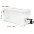 thumbnail image 2 of Shisuyan Donation Box With Lock Suggestion Box Transparent Acrylic 1Set 7.31x4.56x3.93in, 2 of 9