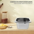 thumbnail image 2 of Coffee Knock Box Trash Bin Espresso Accessories Espresso Bar Accessories Coffee Ground Dump Bin Espresso Dosing Cup, 2 of 6