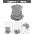 thumbnail image 3 of 4 Pieces Winter Neck Warmers Fleece Gaiter Windproof Face Covering, 3 of 6