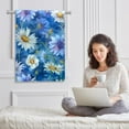 thumbnail image 6 of Watercolor White Chamomiles and Blue Cornflowers Garden Flag Double Sided House Flag for Outdoor Home, Personalized All Year Round Yard Decor 12 x 18 Inch, 6 of 6