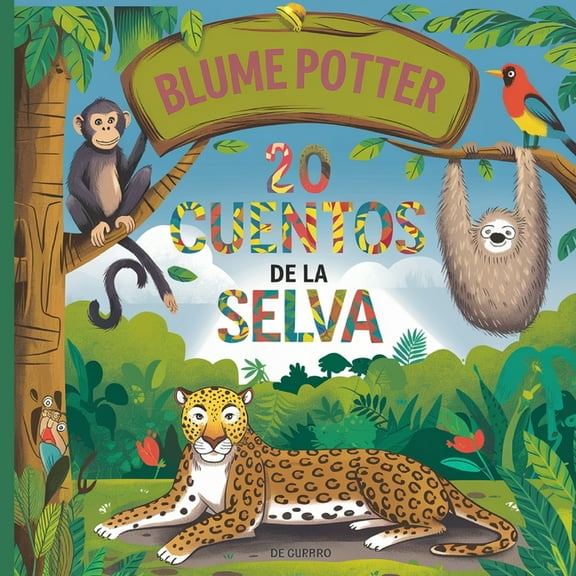 Cuentos Para Dormir Para Niños de 3 A 8 20 Cuentos Para Dormir De Jungle Safari, Book 4, (Paperback)