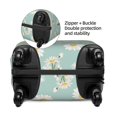 thumbnail image 2 of Yiaed Floral Daisy Print Travel Luggage Cover Suitcase Protector Fits 18-32 Inch Luggage Wheel Covers Patterned Elastic Luggage Anti-scratch（No luggage）-X-Large, 2 of 5