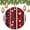 Pattern-5, variant on Rustic Barn Door Christmas Ceramic Ornament Farmhouse Country Wood Ceramic Double Sided Tree Xmas Ornament Xmas Holiday Keepsake Christmas Tree Decoration Funny Gifts for Women/Men