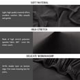 thumbnail image 2 of Sectional Couch Cover Sectional Couch Covers L Shape Sofa Cover Elastic Stretch Lounge Cover Comfortable Soft L Couch Cover Washable Furniture Sofa Protector Stretch Couch Covers for Livi, 2 of 6