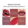 thumbnail image 4 of 6PCS/Set HANDAIYAN Matte Lipstick Set Lasting Moisturing Lip Gloss Liquid Lipstick Velvet, 4 of 5