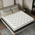 thumbnail image 4 of 8 inch Queen Mattress Gel Memory Foam Spring Hybrid Mattress in a Box, 4 of 7