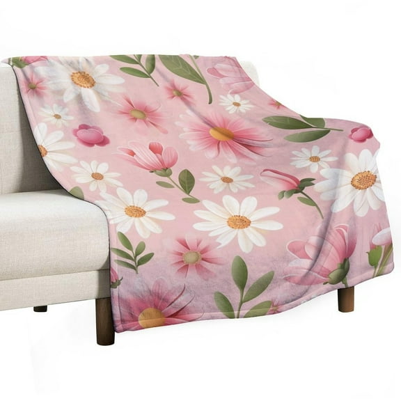 Floral Colorful Flower Blanket for Bed Throw Blanket for Women, Men And Kids Super Soft Plush Blanket Throw, Print Blanket, Blanket for Kids