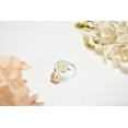 thumbnail image 3 of Charming White Rose Wrap Pink Pearl Sterling Silver Ring for Female Anniversary Jewelry Gift Szie-7, 3 of 5