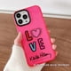 thumbnail image 3 of Fashion graffiti Love People CASETiFY Funda Para Teléfono compatible Para iPhone 14 13 12 11 Pro MAX X XS XR Transparente A Prueba De Golpes Protectora Completa Suave, 3 of 4