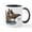 White/Black Inside, variant on CafePress - Canada Geese Mug - 11 oz Ceramic Mug - Novelty Coffee Tea Cup